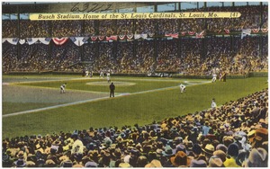 Busch Stadium, home of the St. Louis Cardinals, St. Louis, Mo.