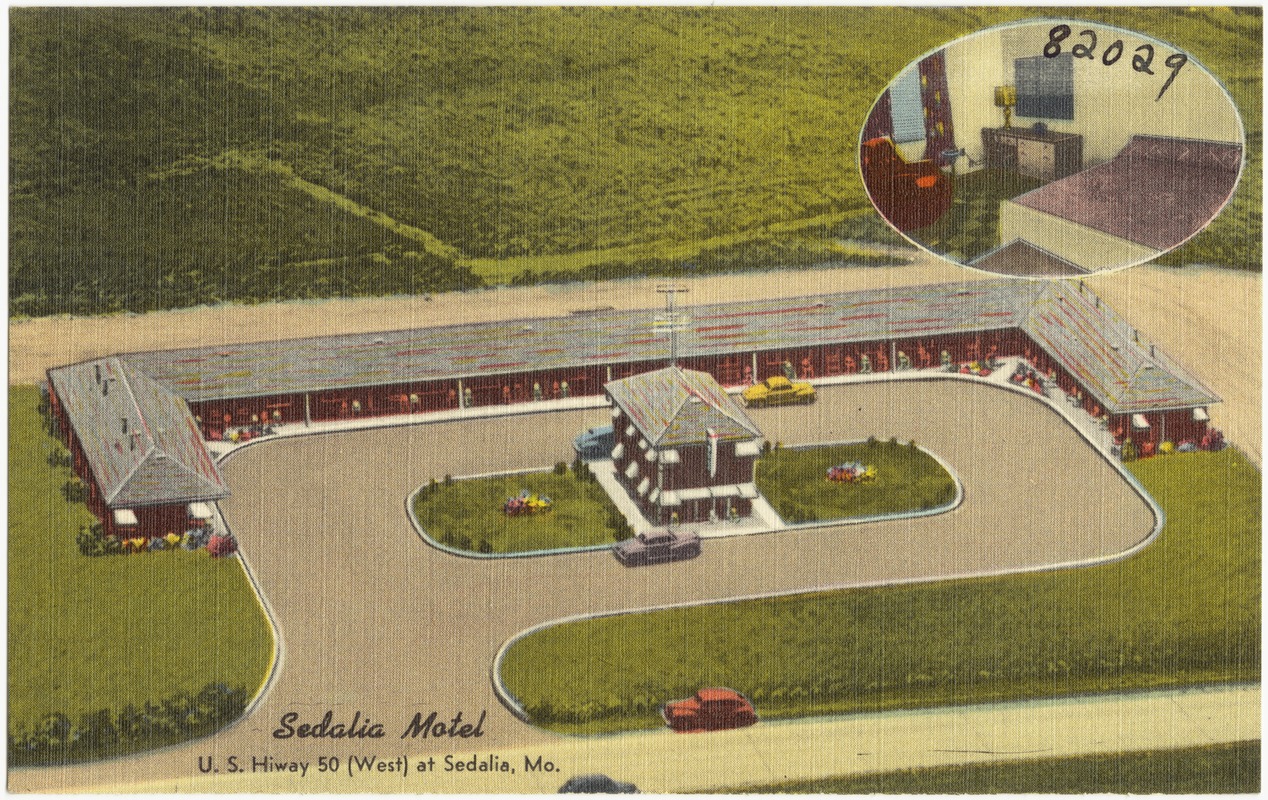 Sedalia Motel, U.S. Highway 50 (West) at Sedalia, Mo.