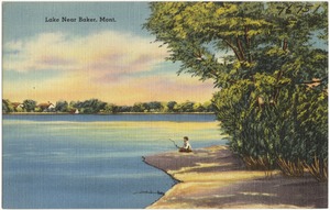 Lake near Baker, Mont.