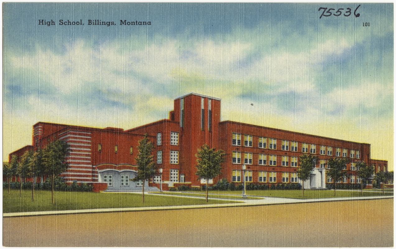 high-school-billings-montana-digital-commonwealth