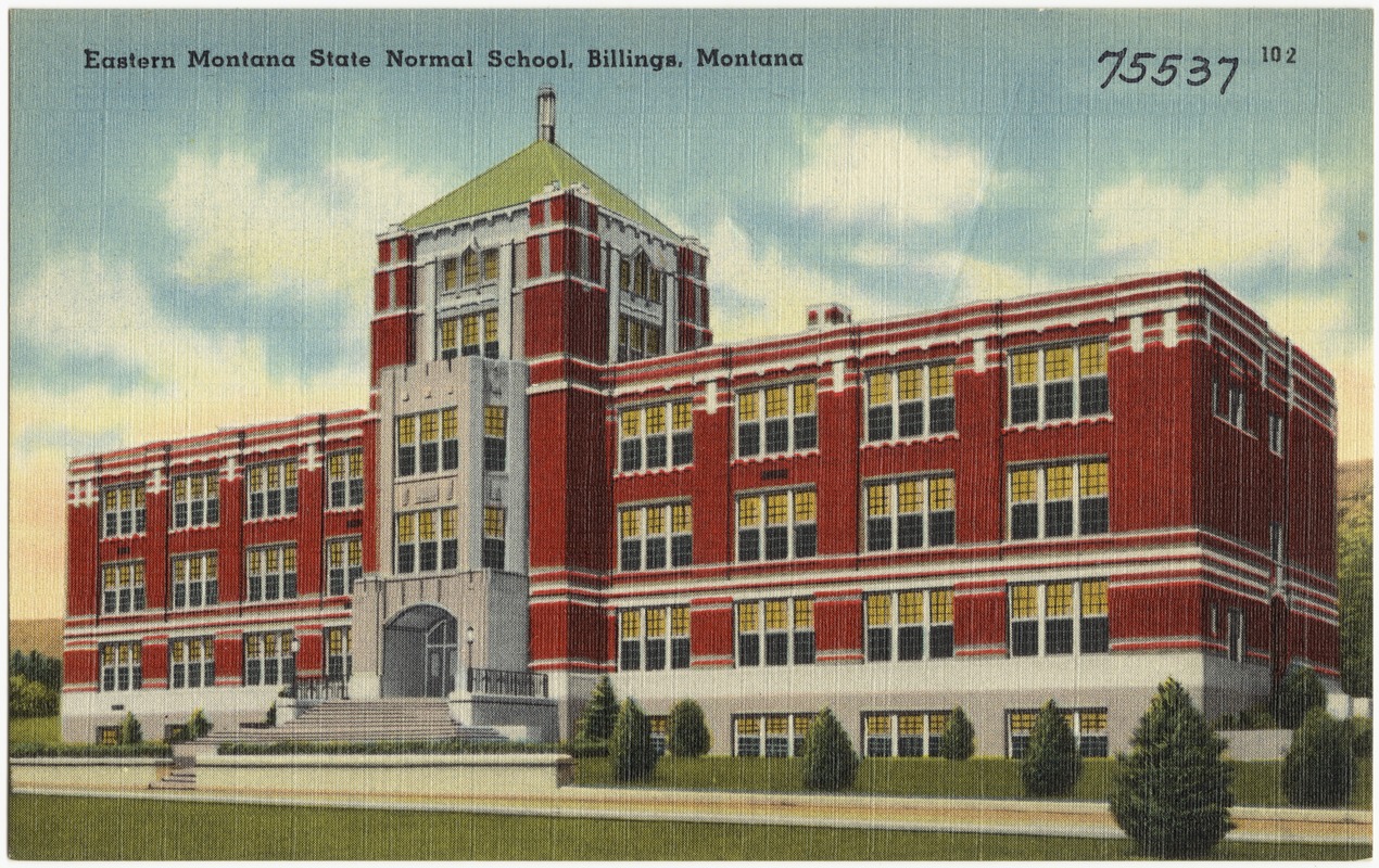 Eastern Montana State Normal School, Billings, Montana Digital
