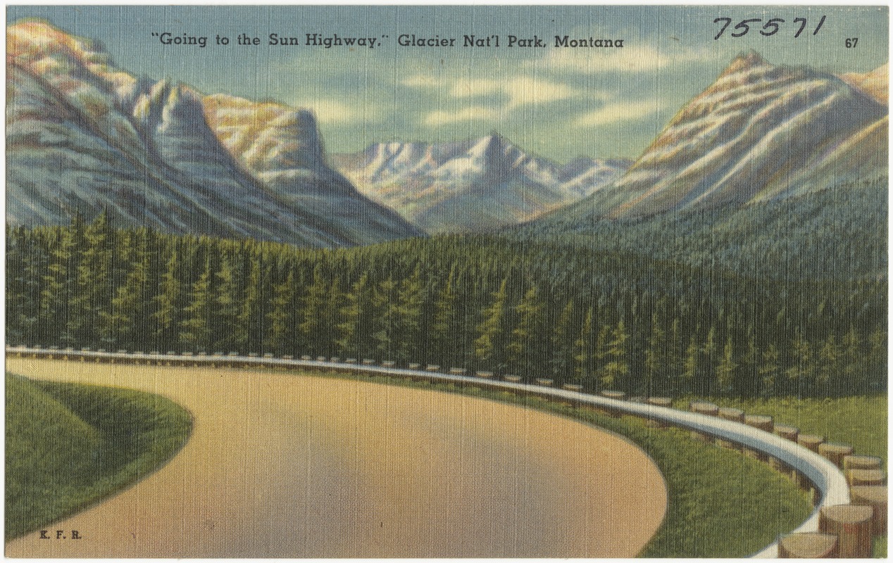 "Going to the Sun Highway," Glacier National Park