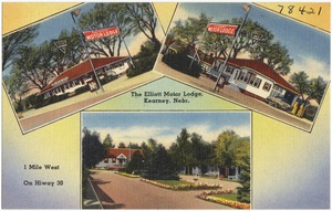 The Elliott Motor Lodge, Kearney, Nebr., 1 mile west on Highway 30