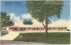 Delores Motel, in capital city of Nebraska