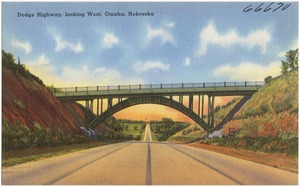 Dodge Highway, looking west, Omaha, Nebraska