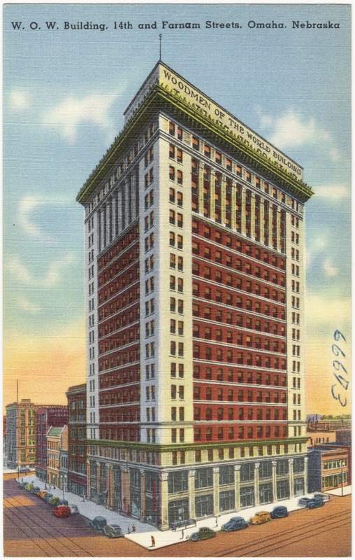 W. O. W. Building, 14th and Farnam Streets, Omaha, Nebraska - Digital ...