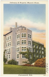 Infirmary & Hospital, Masonic Home, Plattsmouth, Neb.