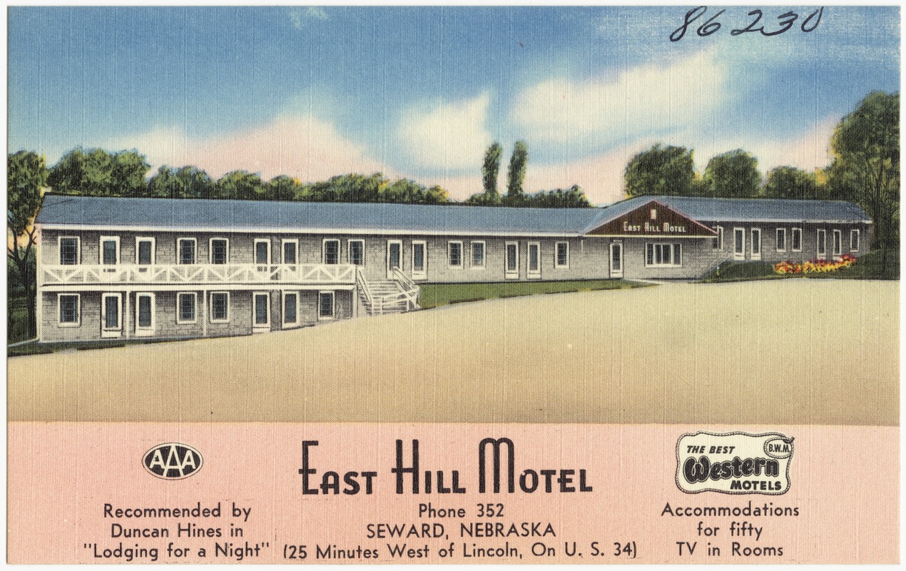 East Hill Motel, Seward, Nebraska Digital Commonwealth