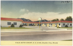 Vale Auto Court, U.S. 93 - 466, Boulder City, Nevada