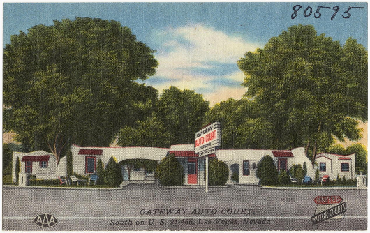 Gateway Auto Court, south on U.S. 91 - 466, Las Vegas, Nevada