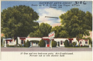 Gateway Auto Court, south on U.S. 91 - 466, Las Vegas, Nevada