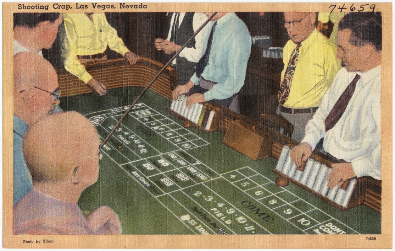 Shooting crap, Las Vegas, Nevada Digital Commonwealth