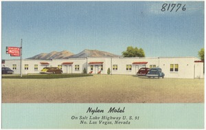 Nylen Motel, on Salt Lake Highway U.S. 91, No. Las Vegas, Nevada