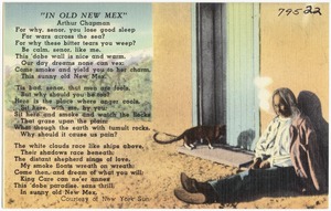 "In Old New Mex", Arthur Chapman