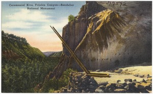 Ceremonial kiva, Frijoles Canyon -- Bandelier National Monument