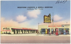Western Courts & Shell Service, Lordsburg, New Mexico