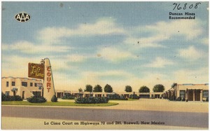 La Cima Court on Highways 70 and 285, Roswell, New Mexico