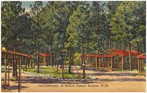 Vaughnland, 20 modern cabins, Ruidoso, N. M.