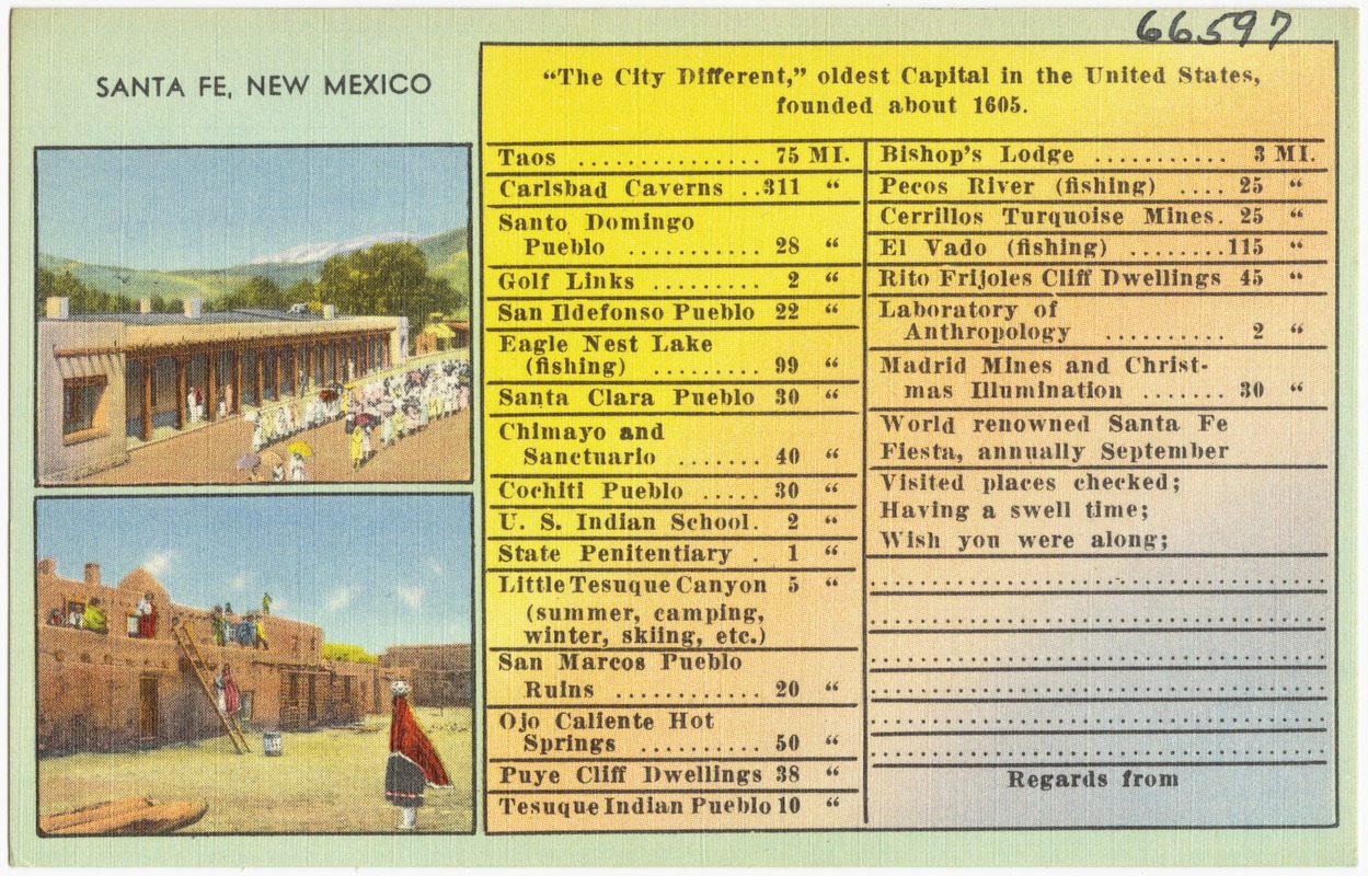 Santa Fe, New Mexico Digital Commonwealth