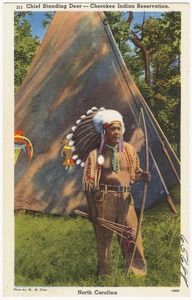 Chief Standing Deer - Cherokee Indian Reservation, North Carolina
