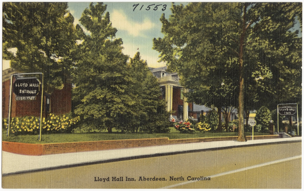 Lloyd Hall Inn, Aberdeen, North Carolina Digital Commonwealth