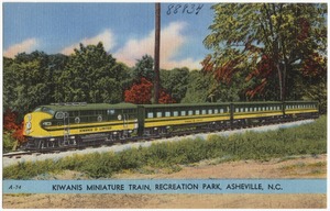 Kiwanis Miniature Train, Recreation Park, Asheville, N.C.