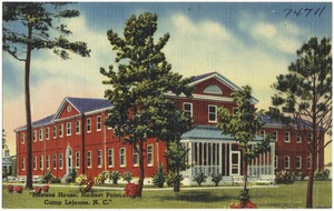 "Hostess House, Hadnot Point, Camp Lejeune, N. C."