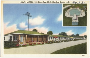Nel-El Motel, 355 Cape Fear Blvd., Carolina Beach, N.C.
