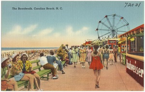 The Boardwalk, Carolina Beach, N. C.