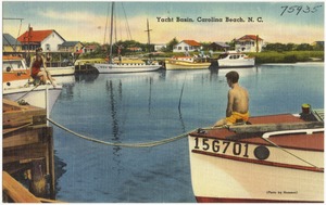 Yacht basin, Carolina Beach, N. C.