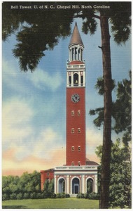 Bell Tower, U. of N. C., Chapel Hill, North Carolina