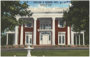 Miller & Kerns, Inc., funeral directors, Charlotte, N.C.