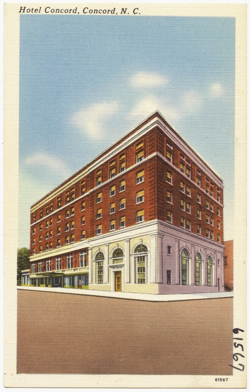 Hotel Concord, Concord, N. C.