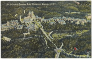 The university campus, Duke University, Durham, N. C.