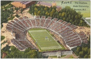 The stadium, Duke University, Durham, N.C.