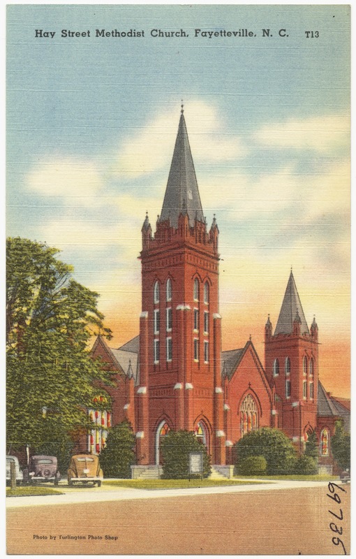 Hay Street Methodist Church, Fayetteville, N. C. Digital Commonwealth