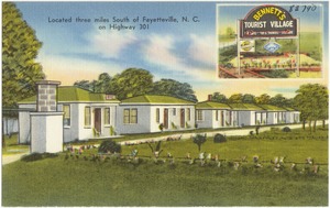 Bennett's Tourist Village, located three miles south of Fayetteville, N. C., on Highway 301