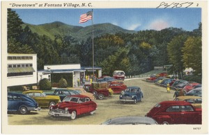 "Downtown" at Fontana Village, N. C.