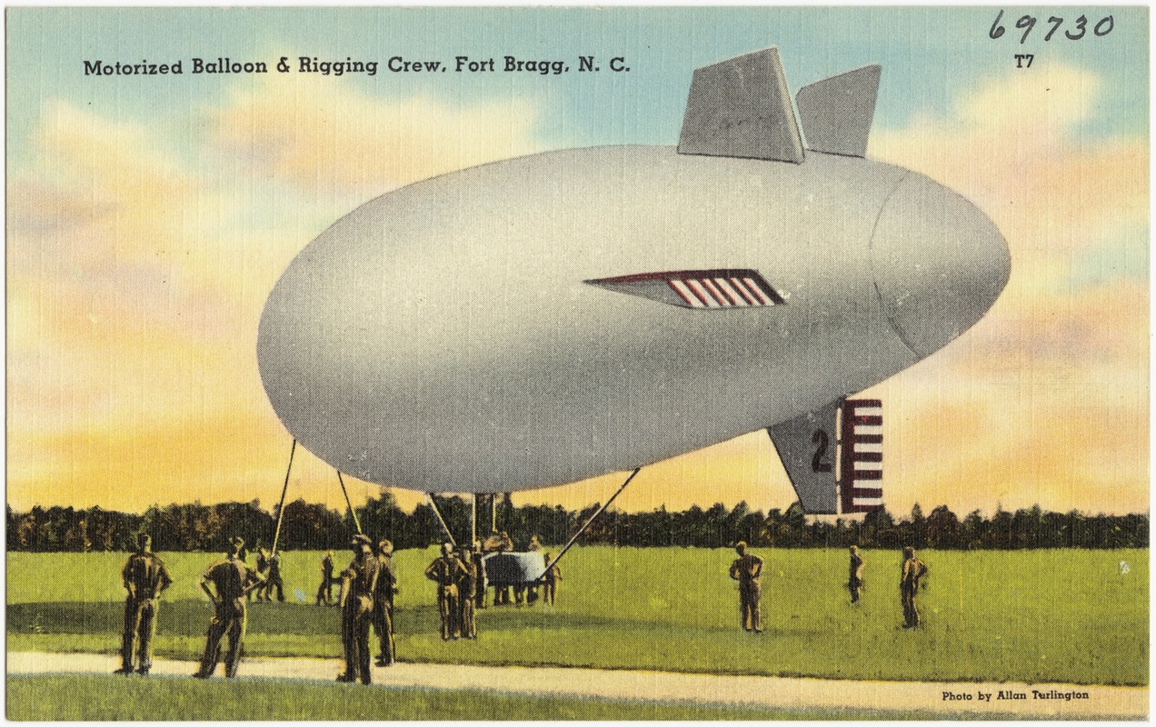 Motorized balloon & rigging crew, Fort Bragg, N. C.
