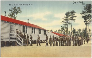 Mess Hall, Fort Bragg, N. C.