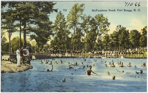 McFaydens Pond, Fort Bragg, N. C.