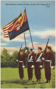82nd Airborne Colors & Color Guard, Fort Bragg, N. C.