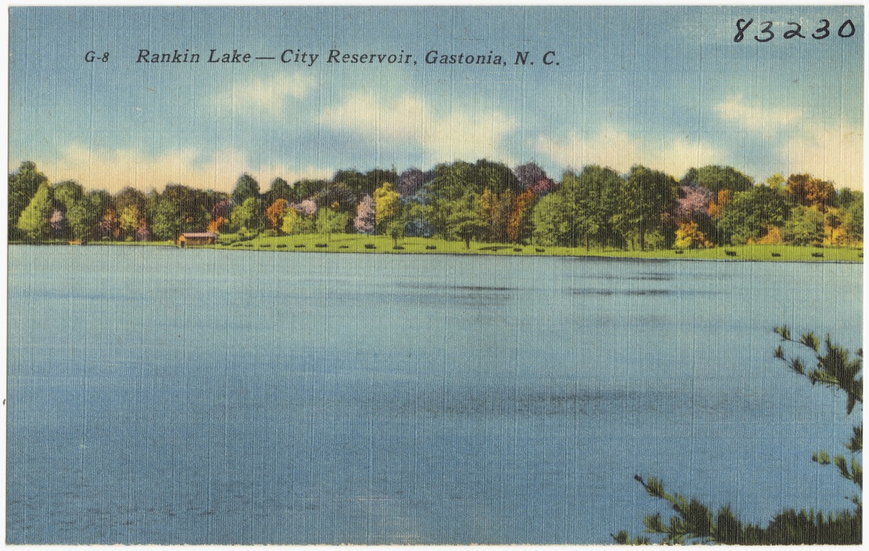 Rankin Lake -- City reservoir, Gastonia, N. C.