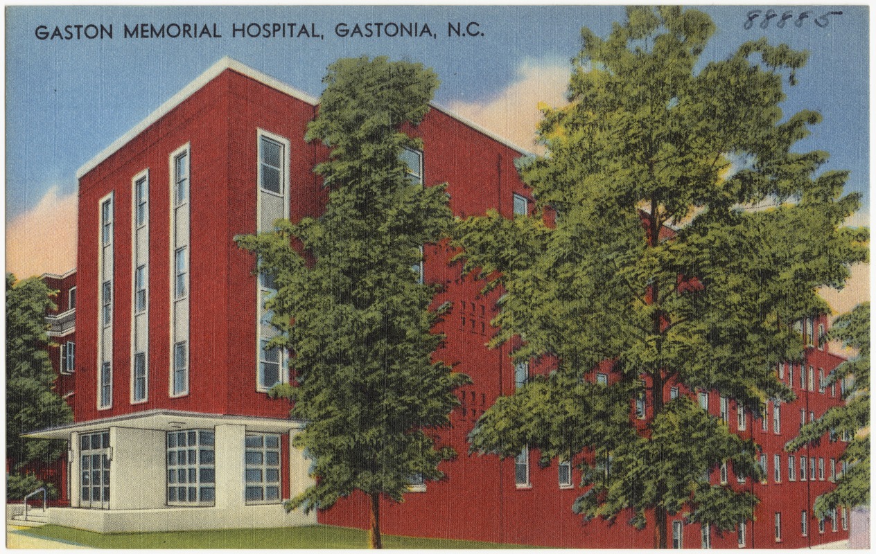 Gaston Memorial Hospital and grounds, Gastonia, N.C.