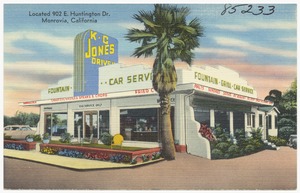 K. C. Jones Drive-In, Located 902 E. Huntington Dr., Monrovia, California
