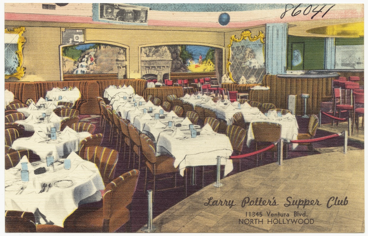 Larry Potter's Supper Club, 11345 Ventura Blvd. North Hollywood