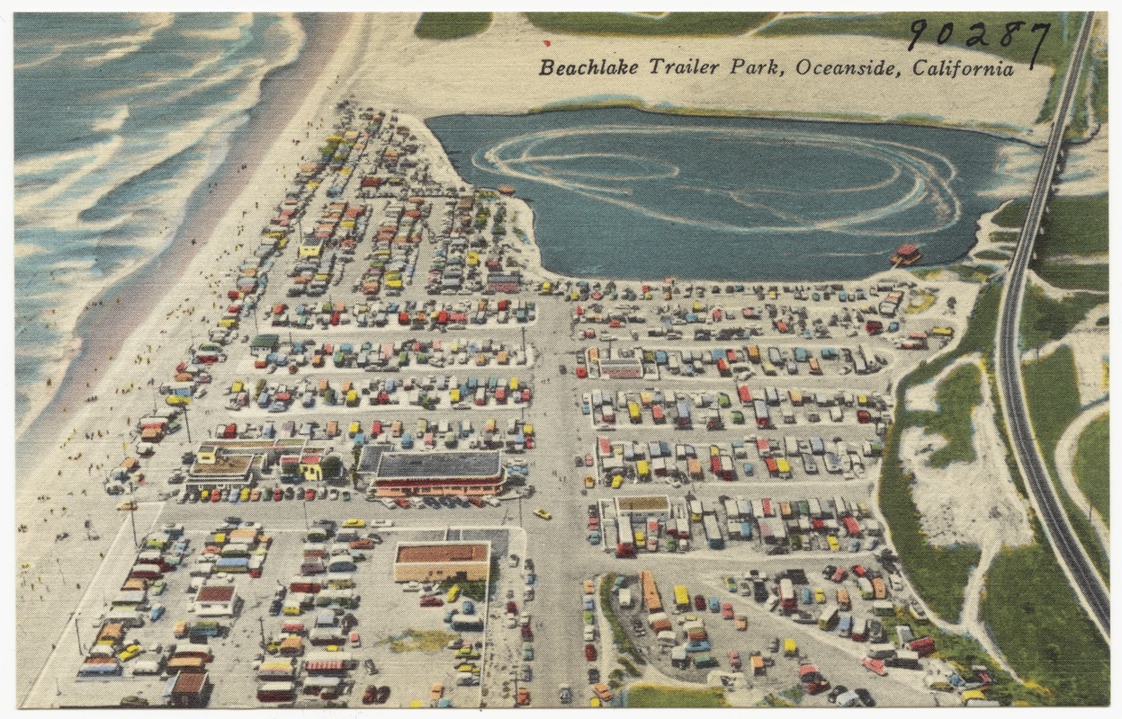 Beachlake Trailer Park, Oceanside, California