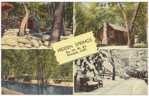 Hidden Springs, Box 101, Rt. #3, Palmdale, Calif.