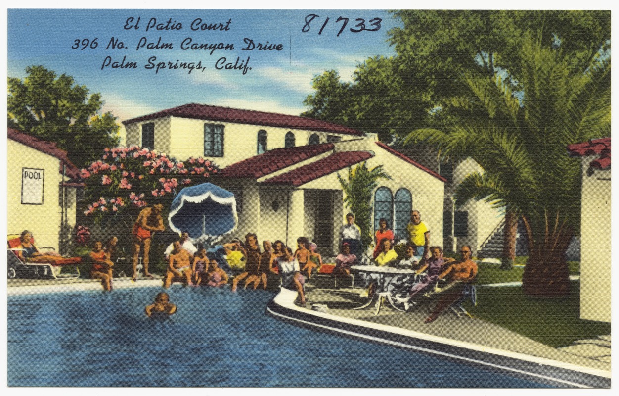 El Patio Court, 396 No. Palm Canyon Drive, Palm Springs, Calif.