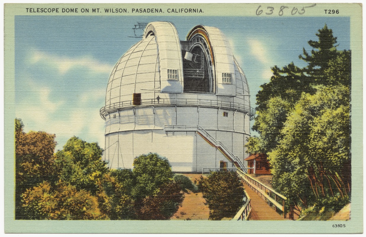 Telescope dome on Mt. Wilson, Pasadena, California